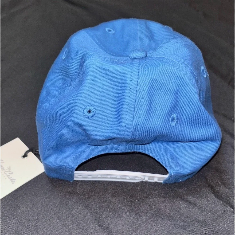 Henri Costa‎ Coastal Live Well Snapback Baseball Cap Hat Sky Blue One Size